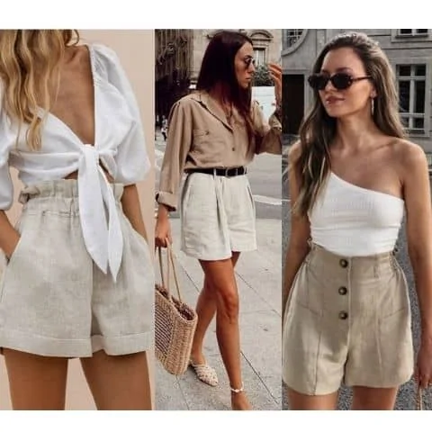 what to wear with linen pants ladies