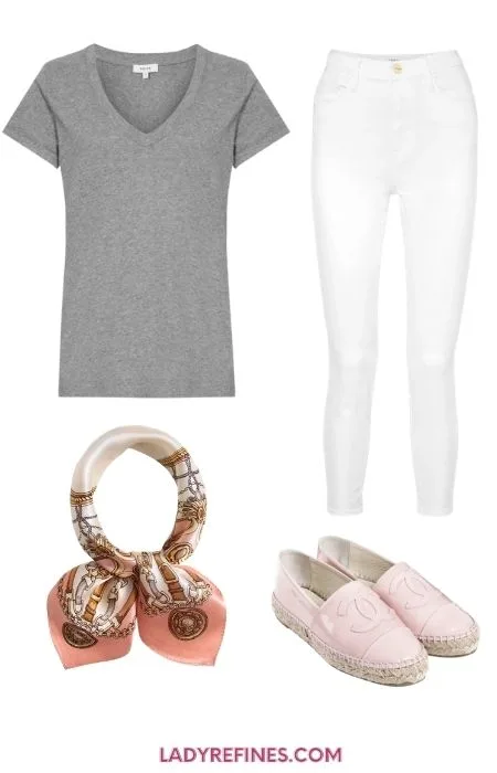 What to wear with pink espadrilles