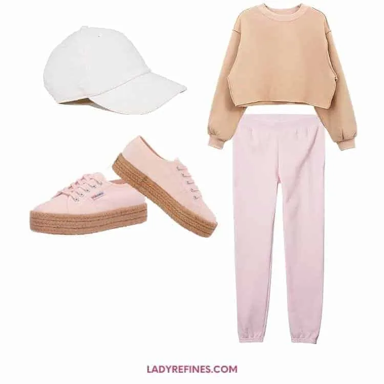 What to wear with pink espadrilles