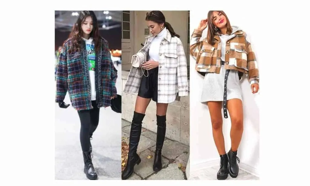 what to wear with shacket