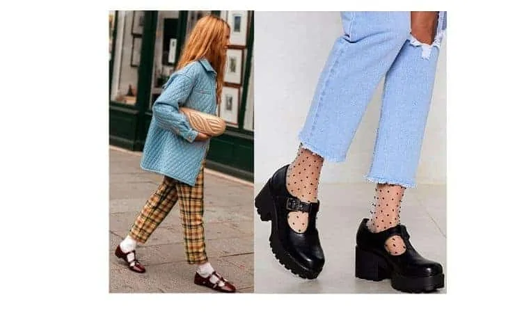 what to wear with t strap heels