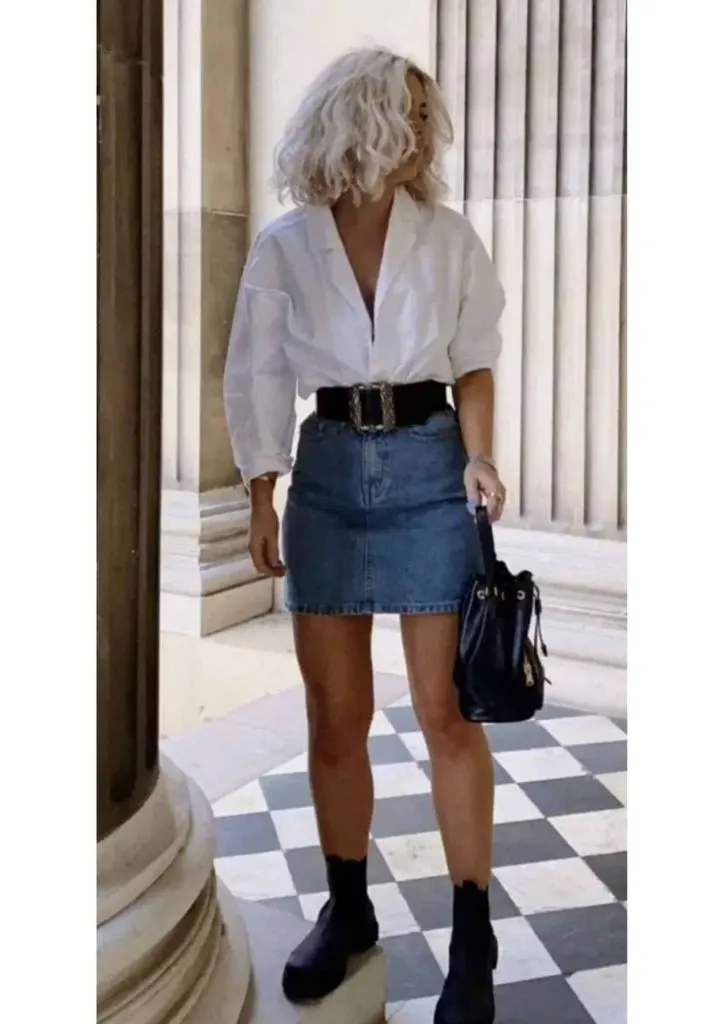 white shirt outfit ideas female