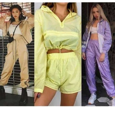 windbreaker outfit girl, how to wear windbreaker outfit women