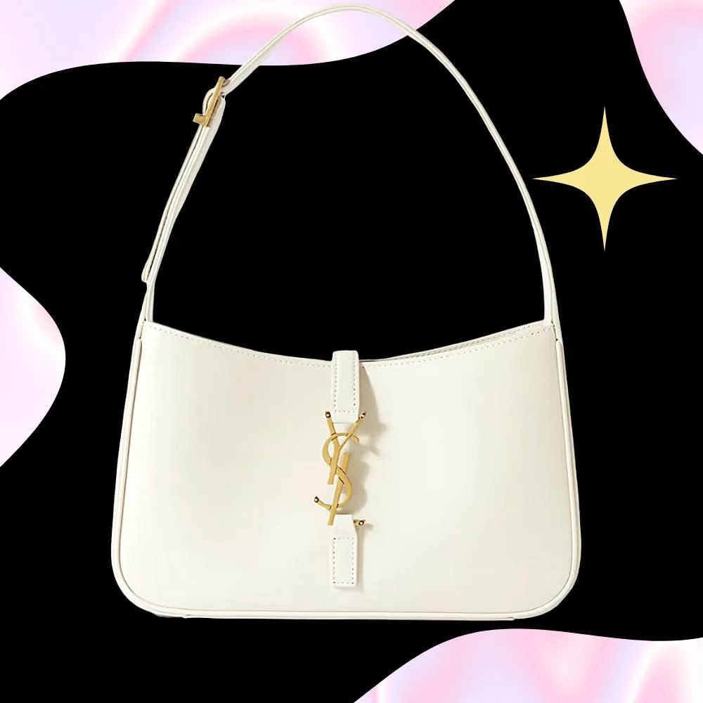 Saint Laurent shoulder bag in white + more shades!